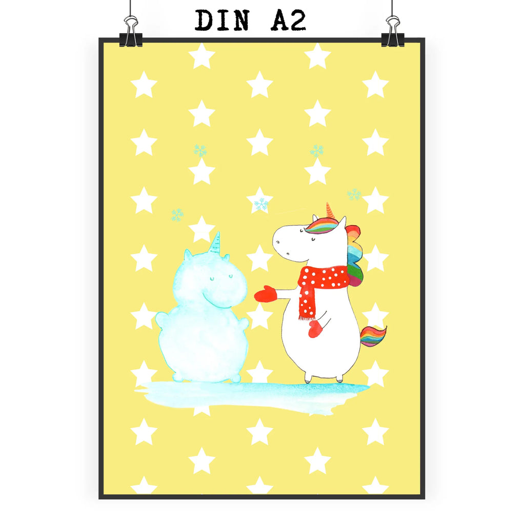 Poster unicorn snowman Wanddeko Bild, Wandposter, kunst für die wand, drucke, Posterdruck, Kunstdruck, Bild für Wand, grafikposter, kunstposter, Mr. & Mrs. Panda Poster, kunstdruck poster, Wanddekoration, wanddeko, Deko Bild, Bild, wanddruck, Poster, Plakat, wandkunst, Designposter, Wandschmuck, Wandbild, Einhorn Deko, Einhörner, Einhorn, Unicorn, kalt, Handschuhe, Mütze, Winter, Schnee, Schneemann, Kuchen, Weihnachten, X-Mas