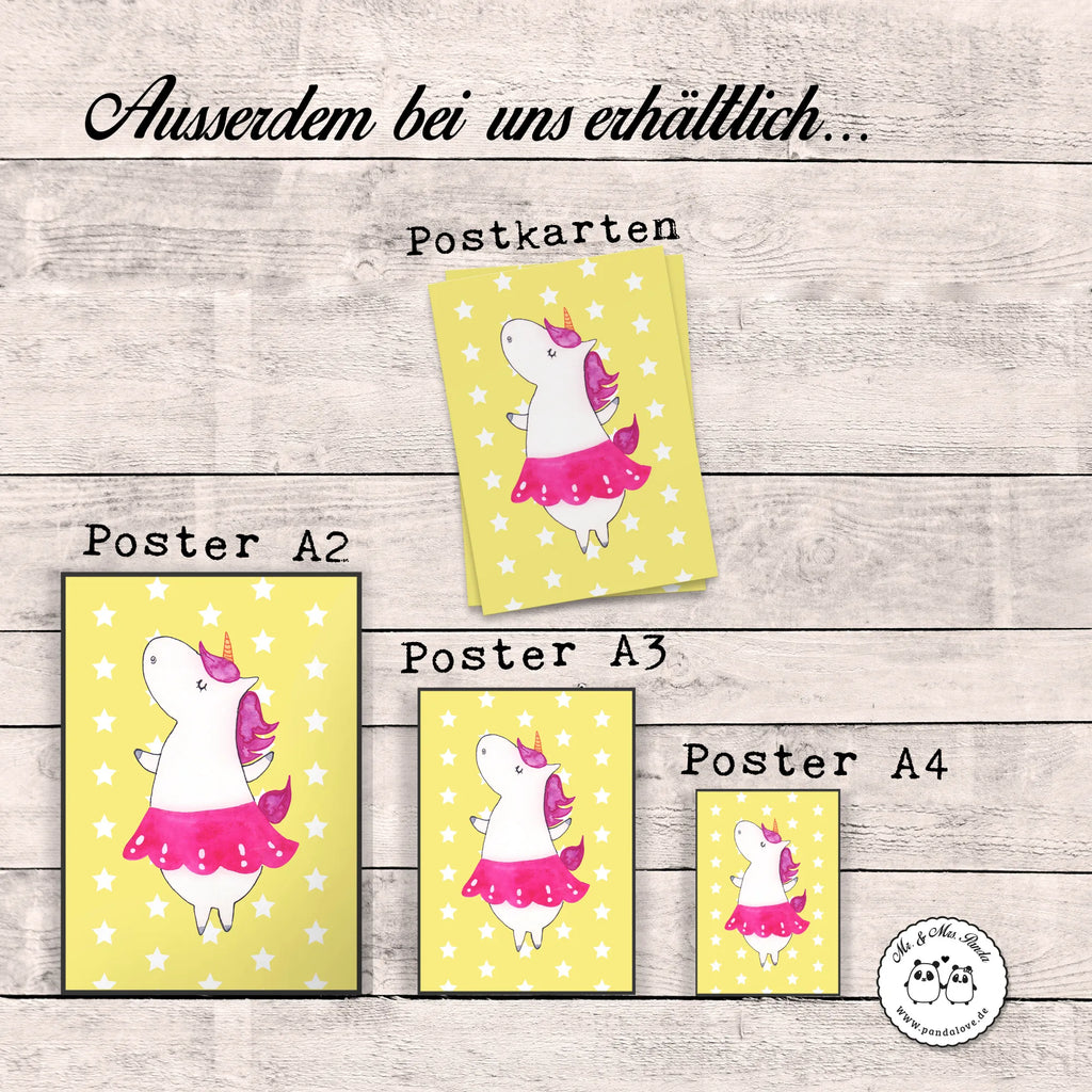 Poster unicorn ballerina Raumdekoration, Großes Poster, Küchenposter, Kinderposter, Posterdruck, Bild für Wand, Wanddeko Bild, Wandposter, Mr. & Mrs. Panda Poster, Deko Bild, Schlafzimmer Poster, Poster, Bild, Kunstdruck, Wanddekoration, Kinderzimmer Poster, Wandbild, Plakat, Poster Sprüche, Handgemaltes Poster, Designposter, Einhorn Deko, Einhörner, Einhorn, Unicorn, Spaß, Party, Tanzen, Geburtstag, Ballerina, Wohnung, Feiern, Lebenslust, Tänzerin, Lebensfreude