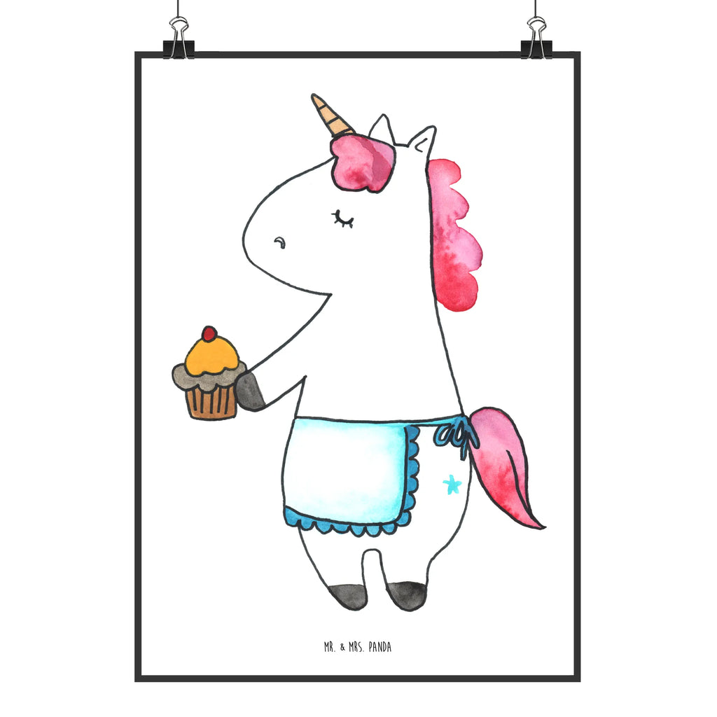 Poster unicorn muffins unicorn, unicorns, cook gift, Birthday, Birthday Greetings, Muffin, Congratulations, Baking, cook present, Unicorn, Cookies, Love Greetings