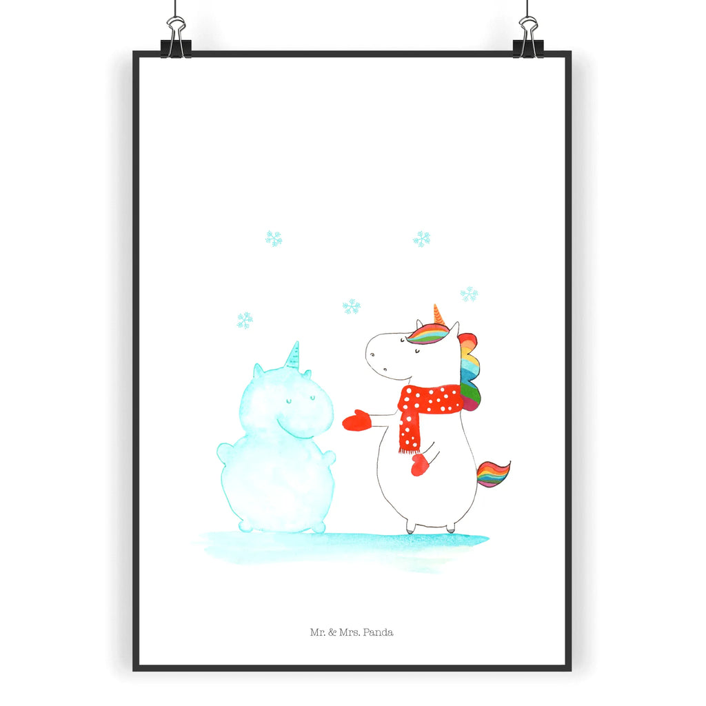 Poster unicorn snowman Wanddeko Bild, Wandposter, kunst für die wand, drucke, Posterdruck, Kunstdruck, Bild für Wand, grafikposter, kunstposter, Mr. & Mrs. Panda Poster, kunstdruck poster, Wanddekoration, wanddeko, Deko Bild, Bild, wanddruck, Poster, Plakat, wandkunst, Designposter, Wandschmuck, Wandbild, Einhorn Deko, Einhörner, Einhorn, Unicorn, kalt, Handschuhe, Mütze, Winter, Schnee, Schneemann, Kuchen, Weihnachten, X-Mas