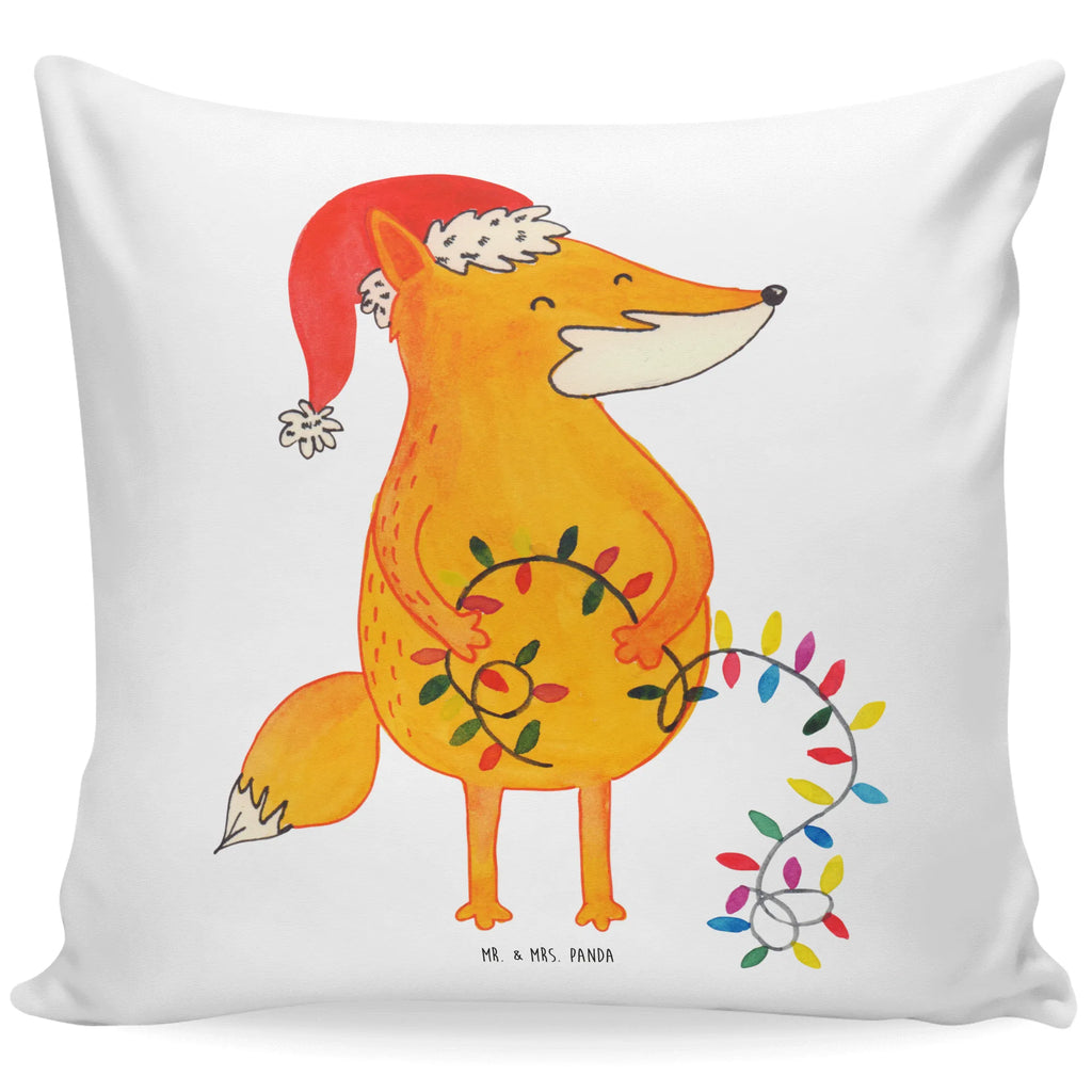 Cushion Fox Christmas fluffy, pad, couch, 40 x 40, soft, cushion, 40x40, sofa, pillows, bedroom, settee, pillow case, bed, Pillow, Winter, Christmas, Christmas time, snow, Saying beautiful, Gift Christmas, Santa Claus, Christmas Eve, Foxes, Fox