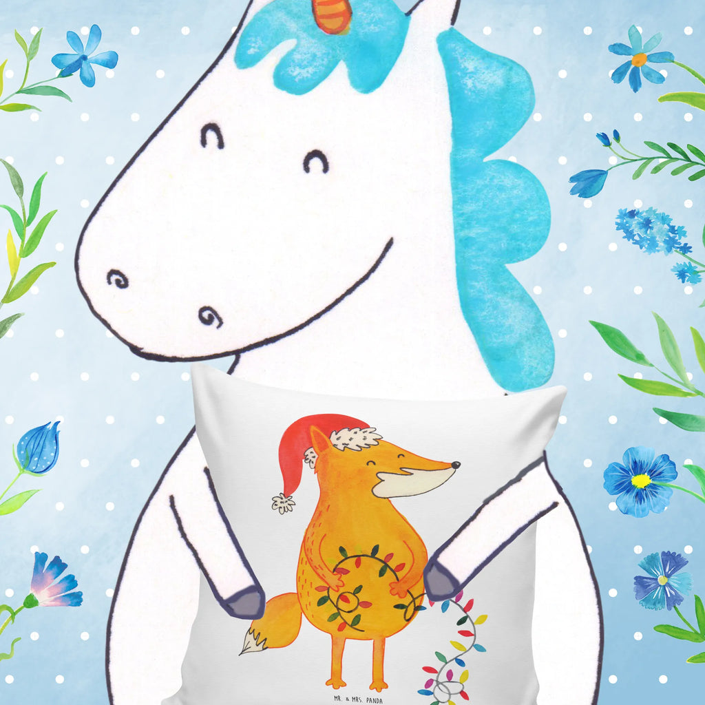 Cushion Fox Christmas fluffy, pad, couch, 40 x 40, soft, cushion, 40x40, sofa, pillows, bedroom, settee, pillow case, bed, Pillow, Winter, Christmas, Christmas time, snow, Saying beautiful, Gift Christmas, Santa Claus, Christmas Eve, Foxes, Fox