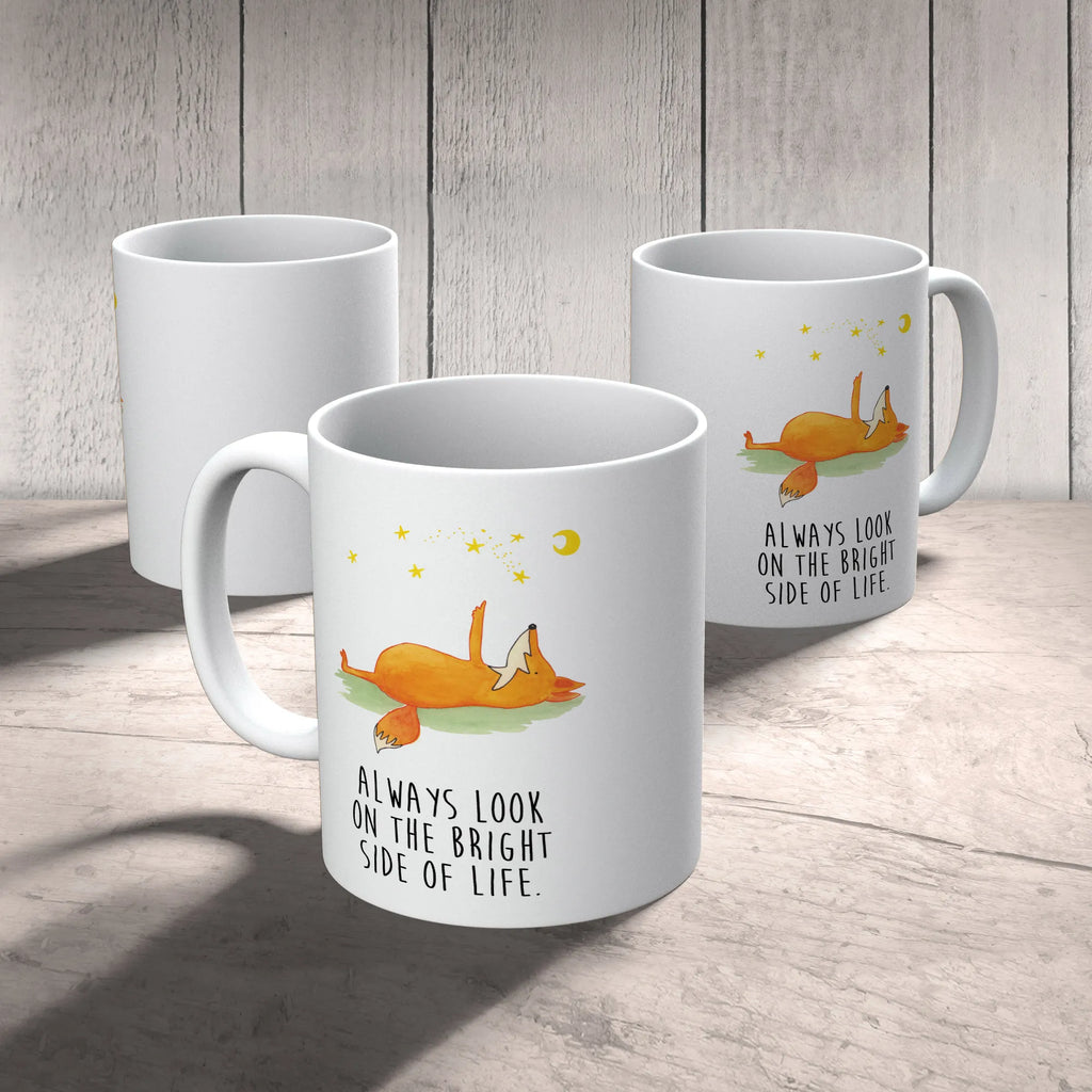 Mug Fox Stars Tasse, Kaffeetasse, Teetasse, Becher, Kaffeebecher, Teebecher, Keramiktasse, Porzellantasse, Büro Tasse, Geschenk Tasse, Tasse Sprüche, Tasse Motive, Kaffeetassen, Tasse bedrucken, Designer Tasse, Cappuccino Tassen, Schöne Teetassen, Fuchs, Füchse, tröstende Worte, Spruch positiv, Spruch schön, Romantik, Always Look on the Bright Side of Life