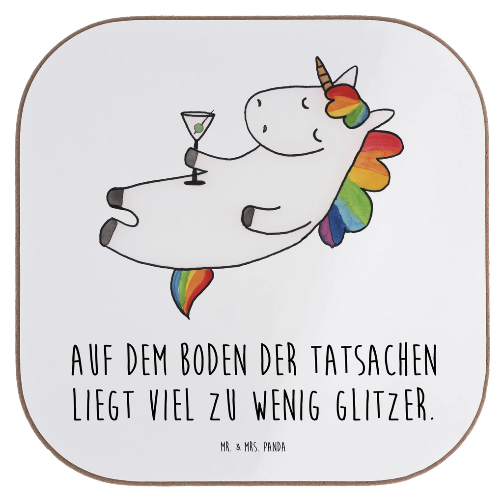 Square coaster unicorn cocktail gifts, Coasters, breakfast, glass coasters, presents, party, gift, unicorn, unicorns, celebrating, fun, birthday, girlfriend present, champagne, girlfriend gift, caipirinha, rum