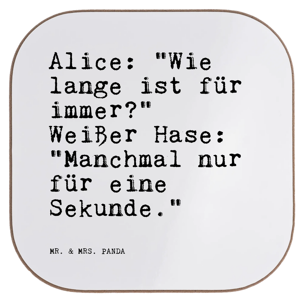 Podkładka Alice: "Wie lange ist... Przysłowie, przysłowia, zabawne przysłowia, mądrości, cytaty, prezenty z przysłowiami