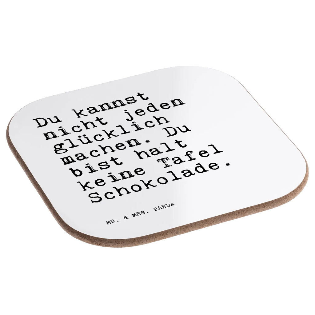 Square coaster Du kannst nicht jeden... presents, Coasters, gifts, breakfast, glass coasters, gift, party, saying, sayings, funny, wisdom, quotes, Sayings Proverbs Wisdom Quotes Funny Wisdom Words