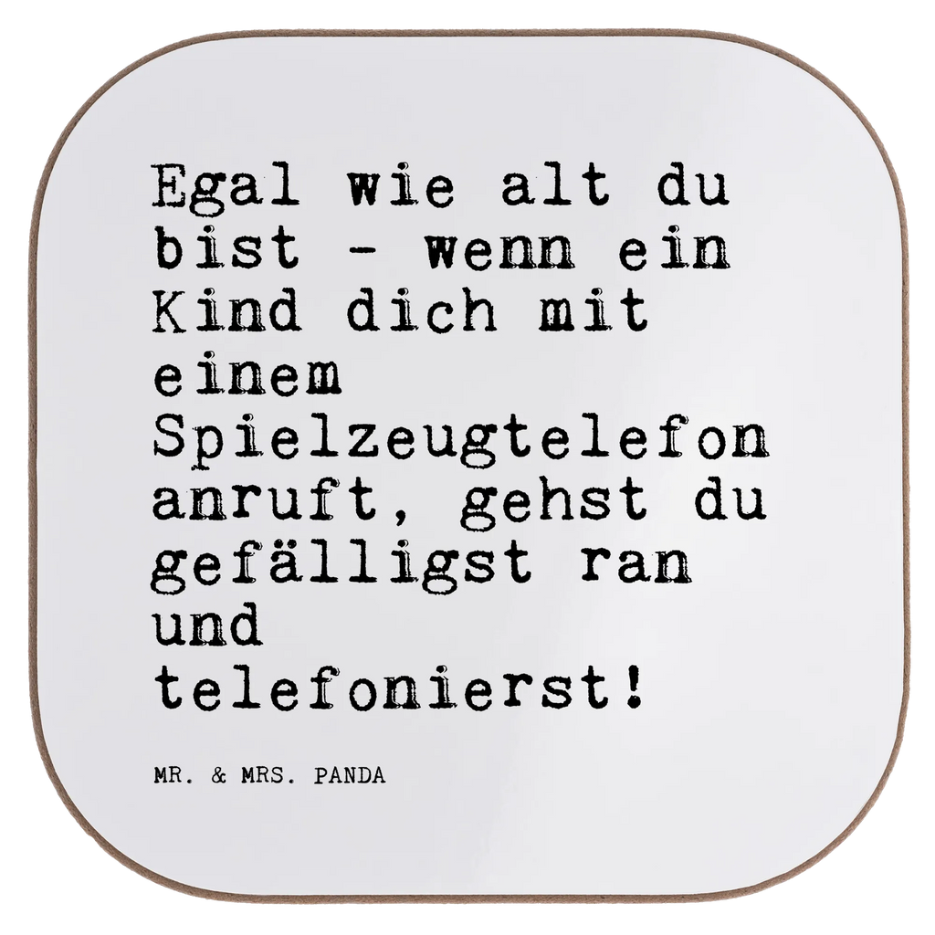 Podkładka Egal wie alt du... Przysłowie, przysłowia, zabawne przysłowia, mądrości, cytaty, prezenty z przysłowiami