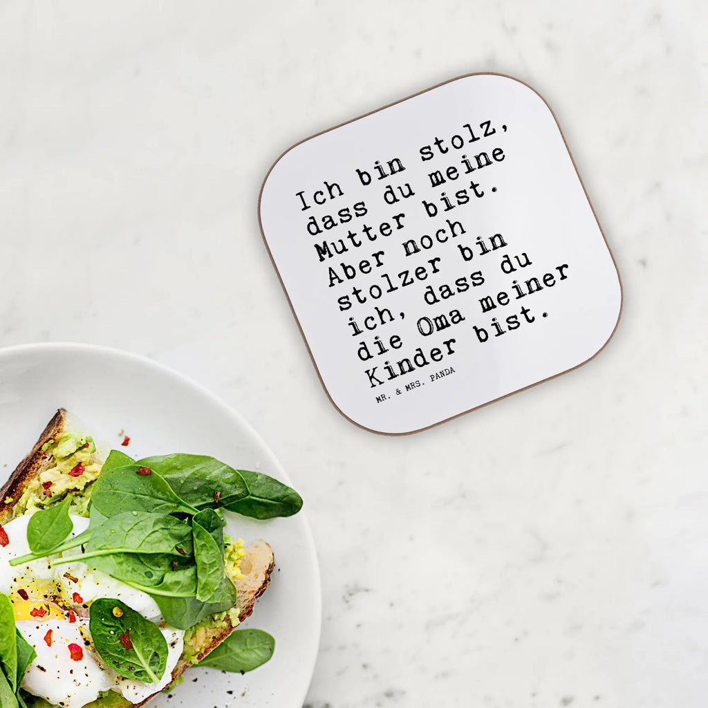 Square coaster Ich bin stolz, dass... gifts, breakfast, Coasters, glass coasters, party, gift, presents, saying, sayings, funny, wisdom, quotes, Sayings Proverbs Wisdom Quotes Funny Wisdom Words