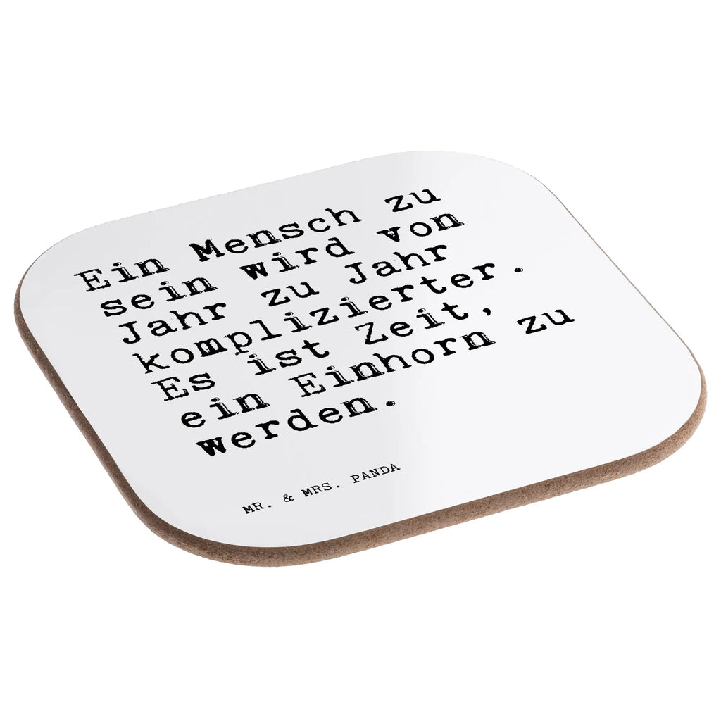 Podkładka Ein Mensch zu sein... Przysłowie, przysłowia, zabawne przysłowia, mądrości, cytaty, prezenty z przysłowiami