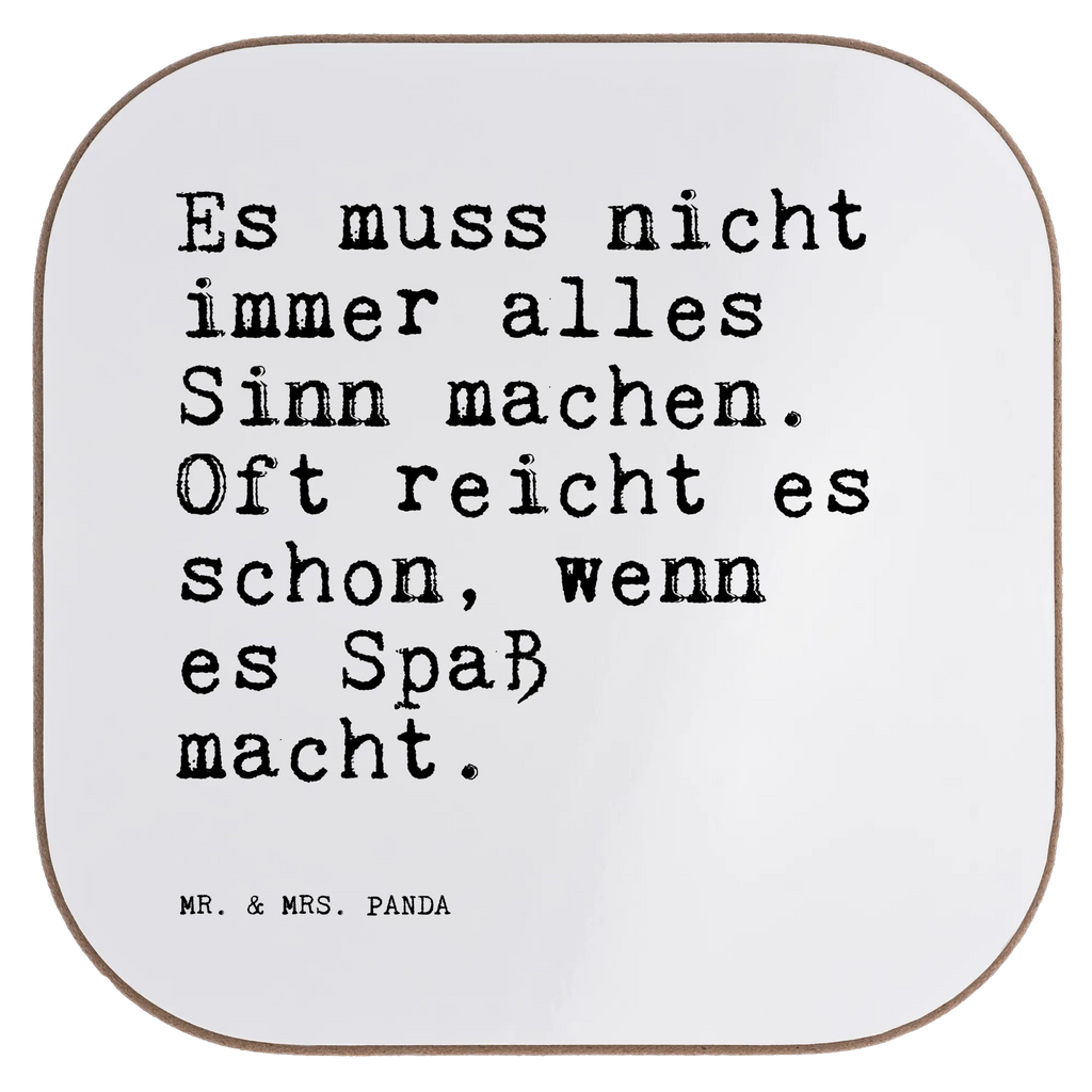 Square coaster Es muss nicht immer... Coasters, presents, glass coasters, breakfast, gift, gifts, party, saying, sayings, funny, wisdom, quotes, Sayings Proverbs Wisdom Quotes Funny Wisdom Words