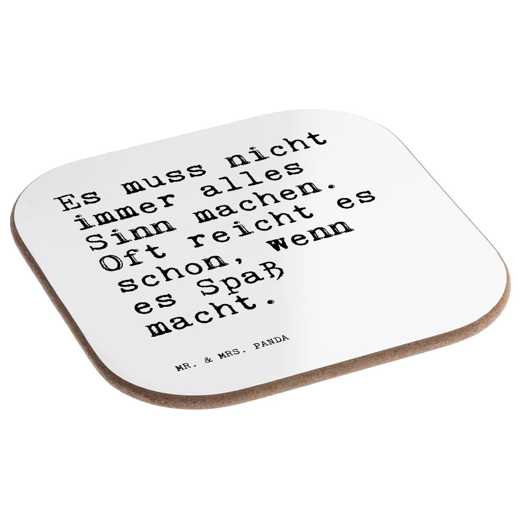 Square coaster Es muss nicht immer... Coasters, presents, glass coasters, breakfast, gift, gifts, party, saying, sayings, funny, wisdom, quotes, Sayings Proverbs Wisdom Quotes Funny Wisdom Words