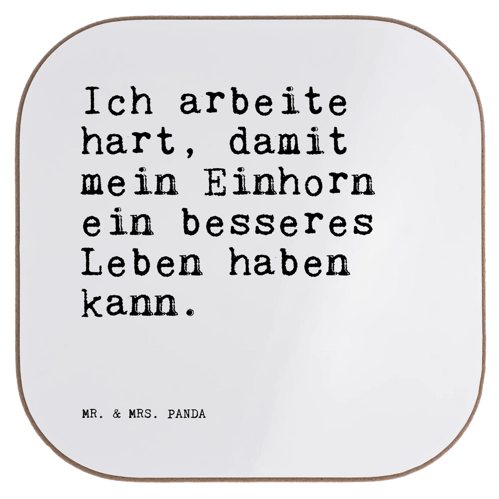 Podkładka Ich arbeite hart, damit... Przysłowie, przysłowia, zabawne przysłowia, mądrości, cytaty, prezenty z przysłowiami