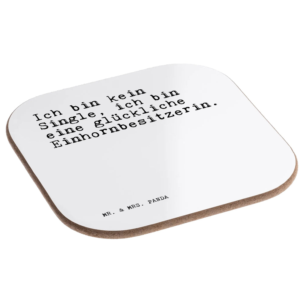 Podkładka Ich bin kein Single,... Przysłowie, przysłowia, zabawne przysłowia, mądrości, cytaty, prezenty z przysłowiami