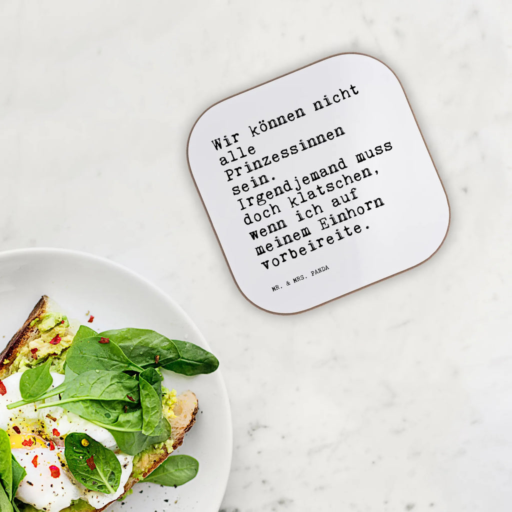 Podkładka Wir können nicht alle... Przysłowie, przysłowia, zabawne przysłowia, mądrości, cytaty, prezenty z przysłowiami