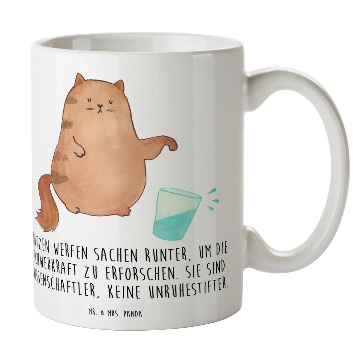 Mug Cat water glass