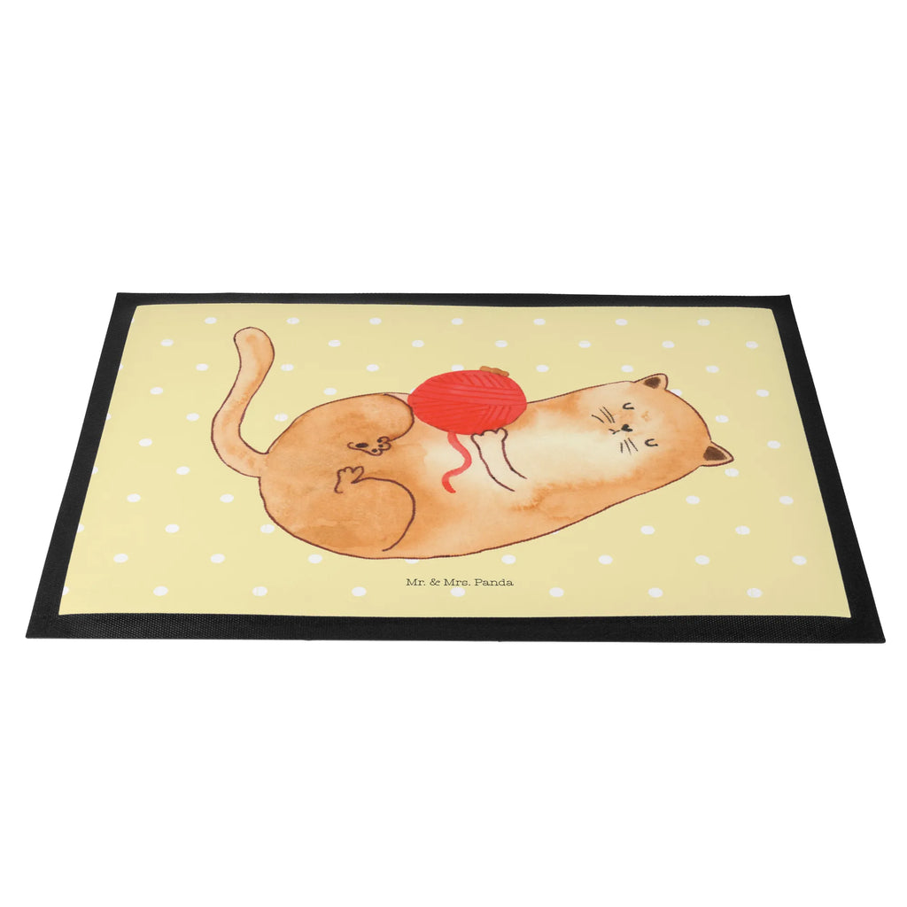 Doormat Cat Wool Schuhabstreifer, Schmutzmatte, abstreifer, Abtreter, türmatten, Fussmatte, Eingangsmatte, Schmutzfangmatte, Schmutzfangteppich, schmutzfangmatten, außenmatte, fußmatte, Schmutzfänger, Abtretmatte, Türvorleger, Türmatte, flurmatte, hausmatte, Haustürmatte, matte haustür, Fußmatten, Eingangsteppich, Sauberlaufmatte, sauberlaufmatten, Fußabstreifer, Fußabtreter, Katzensouvenirs, Katzenliebhaberprodukte, Katzenmotive, Katze, Katzenmotiv, Katzenfan, Katzendeko, Katzenfreund, Katzenliebhaber, Katzenprodukte, Katzenartikel, Katzenaccessoires, Wolle, Spielen, Cats, Wollknäuel, Verspielt, Katzenbesitzerin, Haustier, Mietze, Katzenhalter, Kater, Cat, Katzen, Spiel