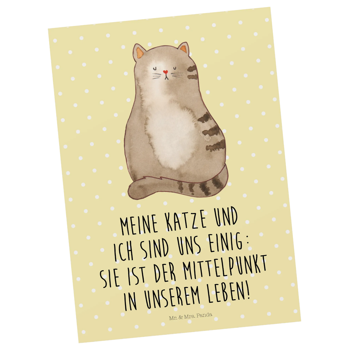 Postcard Cat Sit meow, kitten, housecat, mama cat, love cats, cat image, cat fan, cat lover, cat fancier, cat decoration, gift for cat lover, cat owner, funny cats, cat sayings, cat motto, funny cat gifts, fan merchandise, cat stuff, animal lover, tomcat, kitty, cat love, purpose in life, center, pet, pussy