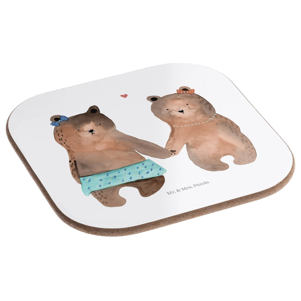 Square coaster bear Girlfriend Glasuntersetzer, Tassen Untersetzer, Untersetzer, Getränkeuntersetzer, Korkuntersetzer, Untersetzer Design, Untersetzer aus Holz, Bierdeckel, Holzuntersetzer, Untersetzer Holz, Untersetzer für Gläser, Untersetzer Gläser, Bär, Teddy, Teddybär, Bär Freundin Beste Freund Liebe Liebesbeweis Verliebt Kumpel Kumpeliene
