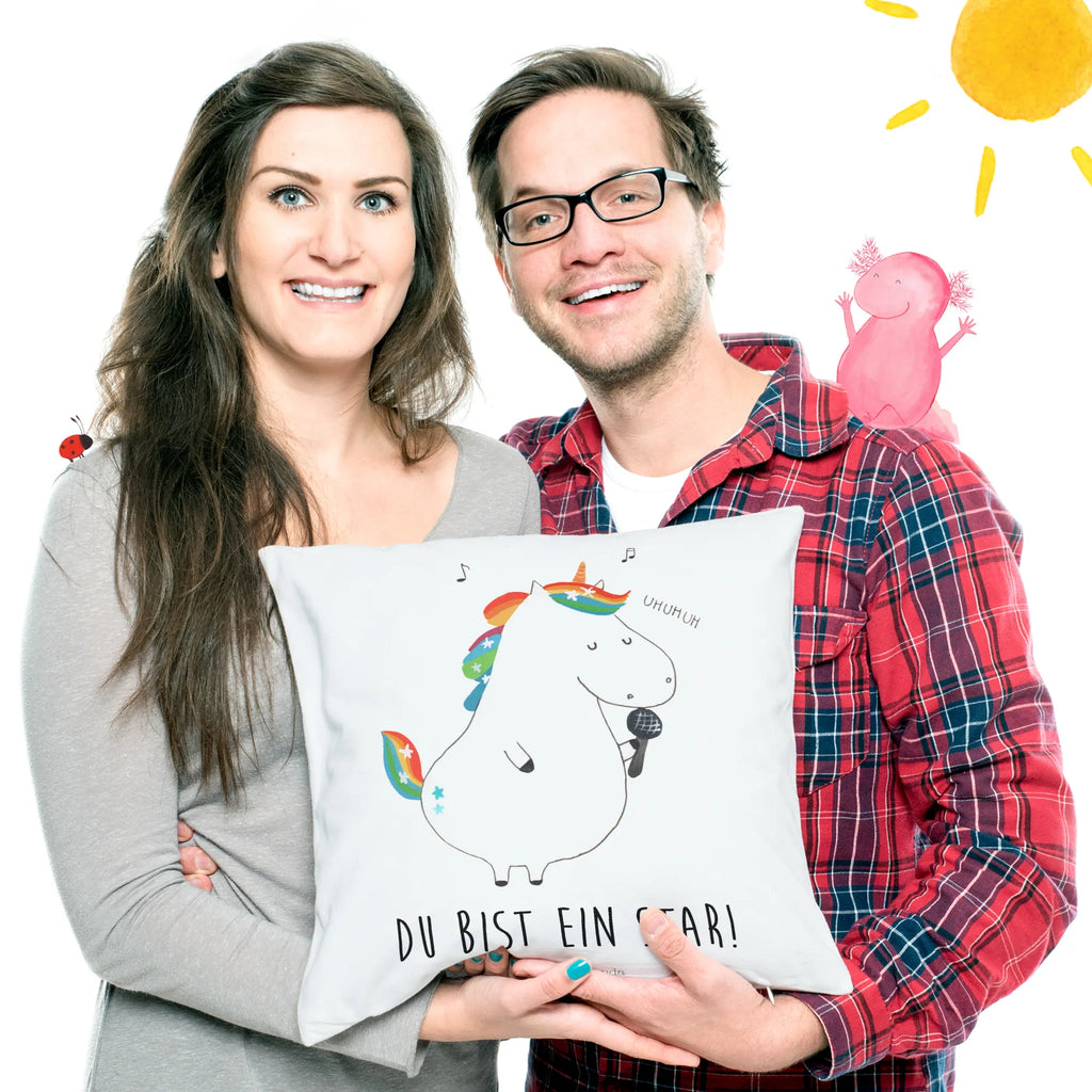 40x40 poduszka jednorożec Śpiewak Jednorożec, jednorożce, dekoracje jednorożca, jednorożec