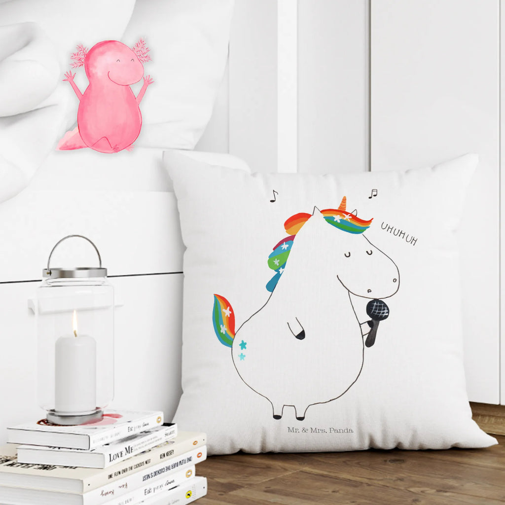 40x40 poduszka jednorożec Śpiewak Jednorożec, jednorożce, dekoracje jednorożca, jednorożec
