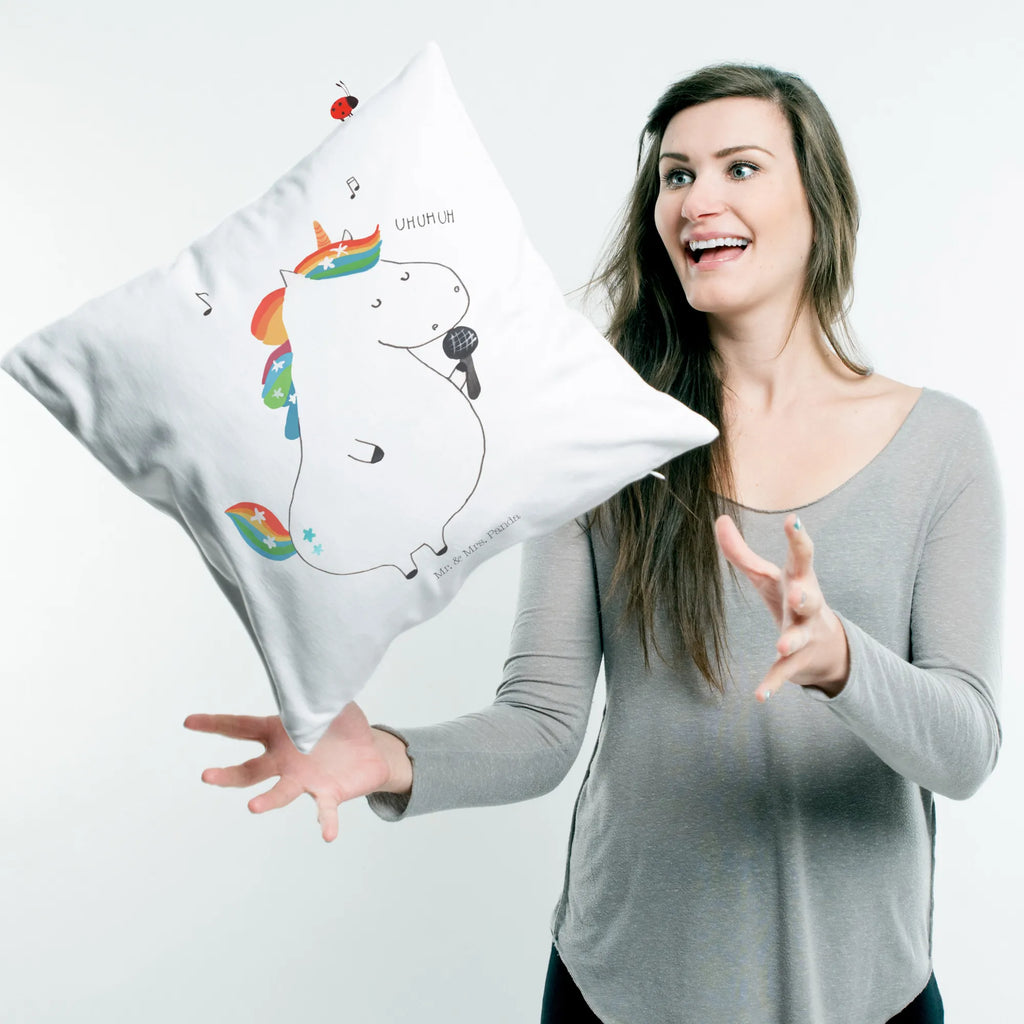 40x40 poduszka jednorożec Śpiewak Jednorożec, jednorożce, dekoracje jednorożca, jednorożec