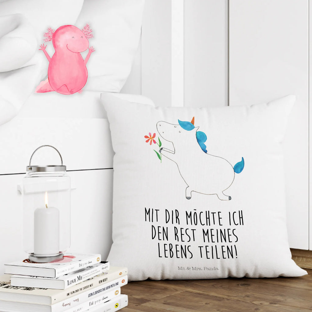 Cushion unicorn flower pad, fluffy, couch, cushion, 40 x 40, 40x40, bed, soft, pillows, bedroom, settee, sofa, pillow case, Pillow, unicorn, unicorns, love, proof of love, marriage application, request, flower, engagement, couple, partner