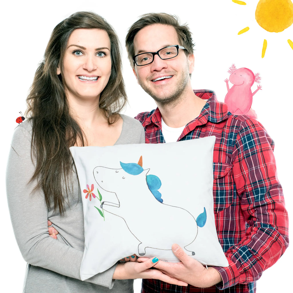Cushion unicorn flower pad, fluffy, couch, cushion, 40 x 40, 40x40, bed, soft, pillows, bedroom, settee, sofa, pillow case, Pillow, unicorn, unicorns, love, proof of love, marriage application, request, flower, engagement, couple, partner