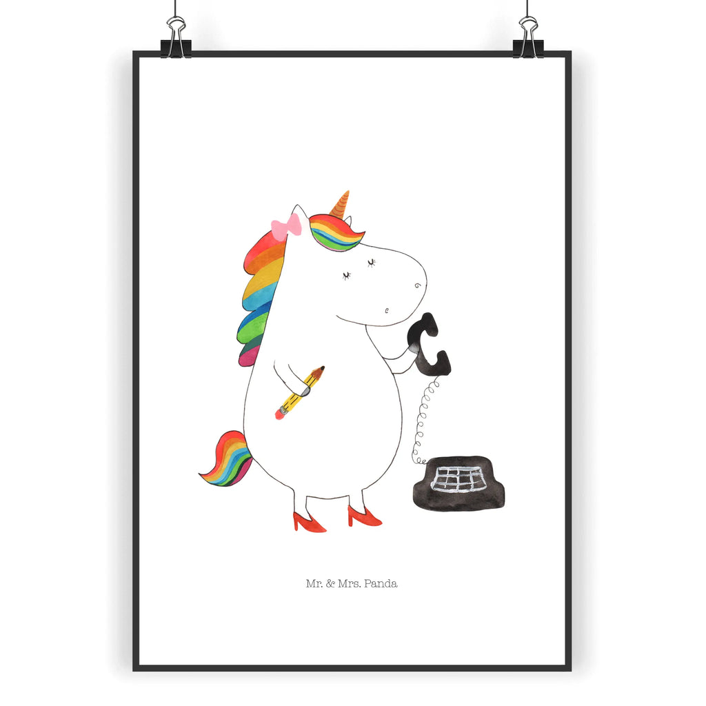 Plakat Jednorożec sekretarka wanddeko, typografie poster, Plakat, wanddruck, grafikposter, Wandschmuck, kunstdruck poster, Wanddeko Bild, Posterdruck, Deko Bild, Panda Poster, kunstposter, Designposter, Design Poster, Bild, Kunstdruck, Wandposter, Wandbild, Wanddekoration, Deko Poster, Poster, wandkunst, Mr. & Mrs. Panda Poster, drucke, Unicorn, Einhorn, Einhörner, Einhorn Deko, Steuerbüro, Bürohilfe, Steuerkanzlei, Bürokraft, Rechtsanwältin, Büro, Rechtsanwaltsgehilfin, Sekretärin
