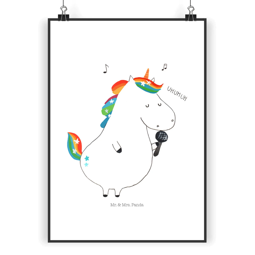 Plakat jednorożec Śpiewak Mr. & Mrs. Panda Poster, wanddeko, Kunstdruck, Plakat, Wandschmuck, Poster, Wandposter, kunst für die wand, Bild für Wand, kunstdruck poster, wanddruck, Bild, Wanddeko Bild, grafikposter, Wanddekoration, Deko Bild, Designposter, Wandbild, Posterdruck, drucke, kunstposter, wandkunst, Einhorn Deko, Einhörner, Einhorn, Unicorn, Party, Geburtstag, Konfetti, Disco, Feier, Sängerin, Fest, Sänger, Glitzer, Freundin