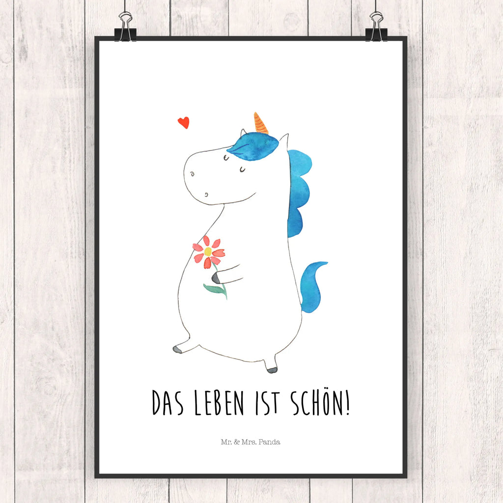 Plakat Jednorożec spacer drucke, wanddruck, wanddeko, Plakat, Kunstdruck, kunstposter, Wanddekoration, Wanddeko Bild, Posterdruck, Wandbild, kunstdruck poster, Bild für Wand, Wandschmuck, grafikposter, Mr. & Mrs. Panda Poster, kunst für die wand, Designposter, Deko Bild, wandkunst, Bild, Poster, Wandposter, Einhorn Deko, Einhörner, Einhorn, Unicorn, Blumen, Gute Laune, Mutter, Schwester, Glitzer, Motivation, Spaziergang, Freundin, Freude