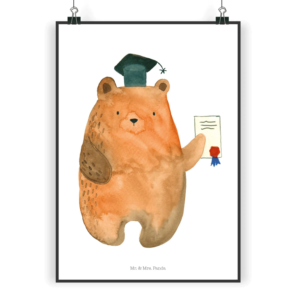Poster bear Test kunst für die wand, Wandschmuck, Wandbild, Bild für Wand, Wanddekoration, kunstposter, wandkunst, Designposter, wanddeko, Plakat, grafikposter, Wandposter, Poster, Kunstdruck, Bild, Mr. & Mrs. Panda Poster, kunstdruck poster, Deko Bild, Posterdruck, Wanddeko Bild, wanddruck, drucke, Teddybär, Bär, Teddy, Zeugnis, Abschluss, Prüfung Bestanden, Prüfungen, Abitur, Abschlusszeugnis