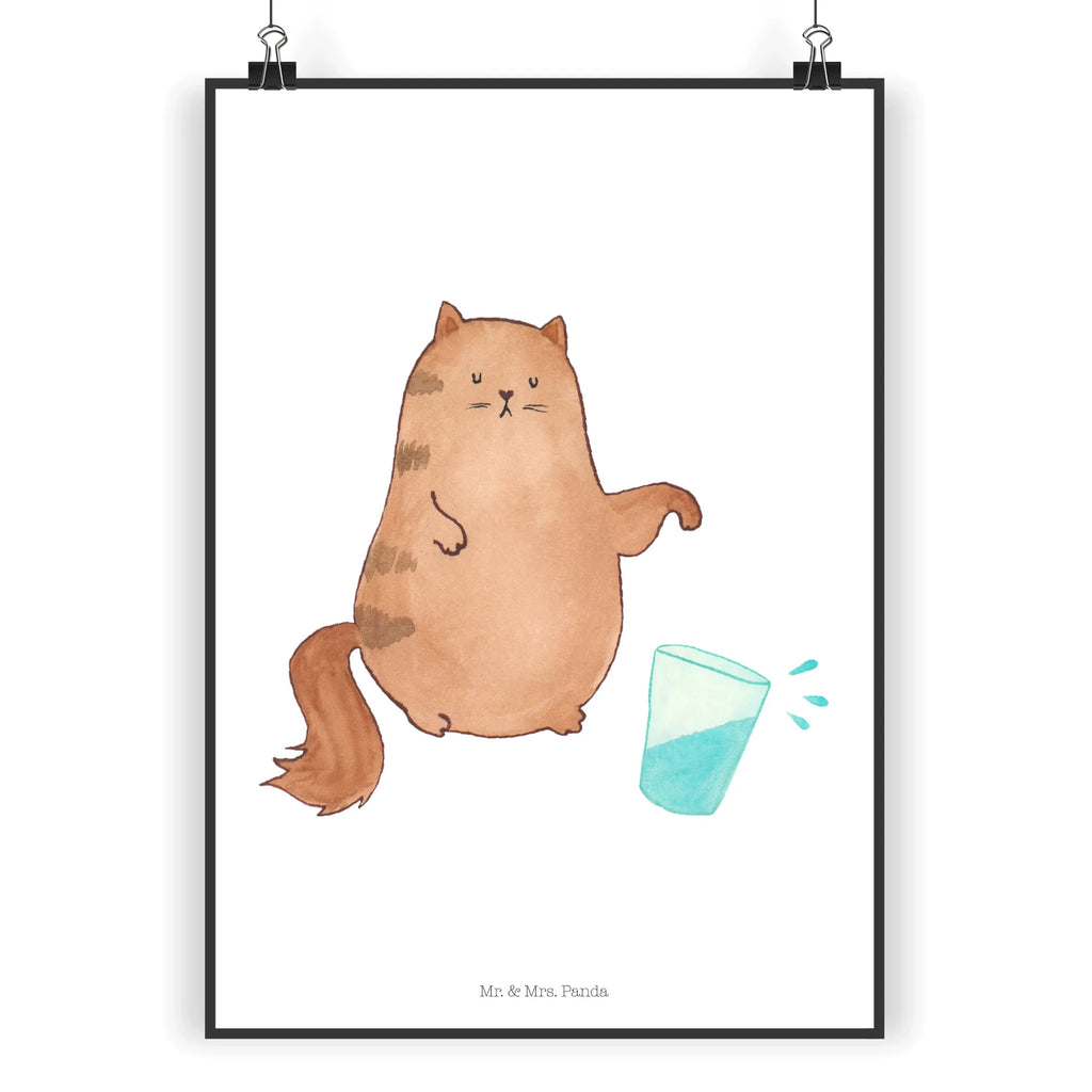 Plakat kot szklanka wody grafikposter, Wanddeko Bild, kunst für die wand, Bild, Posterdruck, Poster, Wanddekoration, Plakat, Deko Bild, wanddruck, drucke, Wandposter, wandkunst, Designposter, Wandschmuck, Wandbild, Kunstdruck, kunstdruck poster, Mr. & Mrs. Panda Poster, kunstposter, wanddeko, Bild für Wand, Katze, Katzenprodukte, Katzendeko, Katzenaccessoires, Katzensouvenirs, Katzenfan, Katzenfreund, Katzenliebhaberprodukte, Katzenmotive, Katzenmotiv, Katzenartikel, Katzenliebhaber, Wasser, Katzen, Glas, Cat, Katzenhalter, Mietze, Haustier, Cats, Katzenbesitzerin, Kater