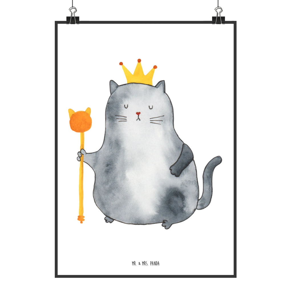 Plakat kot Król Wanddeko Bild, Posterdruck, Handgemaltes Poster, Raumdekoration, Wanddeko, Poster, Designposter, Küchenposter, Wandposter, Mr. & Mrs. Panda Poster, Wanddekoration, Bild, Kunstdruck, Kinderposter, Katze, Katzenmotiv, Katzenfan, Katzendeko, Katzenfreund, Katzenliebhaber, Katzenprodukte, Katzenartikel, Katzenaccessoires, Katzensouvenirs, Katzenliebhaberprodukte, Katzenmotive, Haustier, Mietzhaus, Katzen, König, Cat, Kater, Königin, Katzenhalter, Cats, Familie, erste eigenen Wohnung, Einzug, Wohnung, Queen, Mietze, Umzug, Katzenbesitzerin