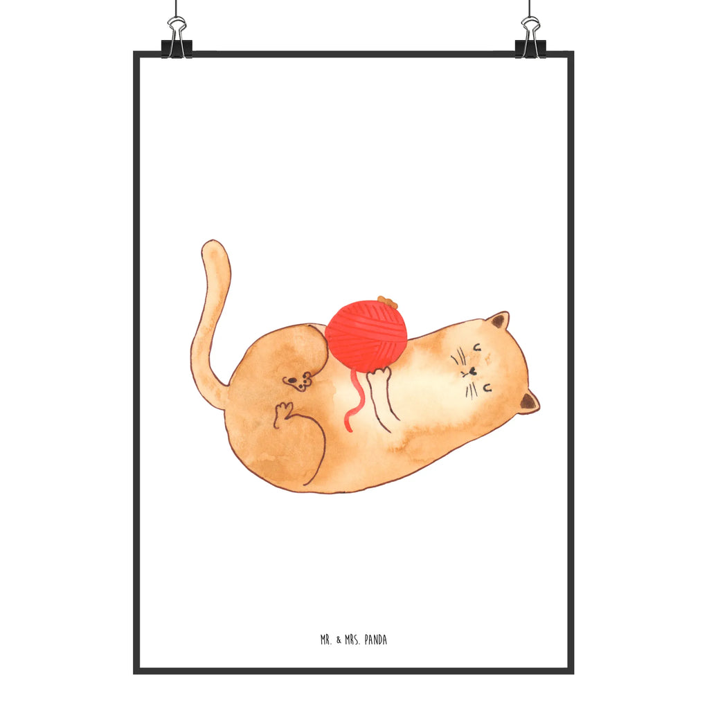 Plakat kot wełna kunstdruck poster, Poster, wanddruck, drucke, wandkunst, kunstposter, Wandbild, Kunstdruck, Deko Bild, Posterdruck, Bild für Wand, Wanddekoration, kunst für die wand, Designposter, Wandschmuck, wanddeko, Wandposter, Plakat, Mr. & Mrs. Panda Poster, grafikposter, Wanddeko Bild, Bild, Katze, Katzenprodukte, Katzendeko, Katzenaccessoires, Katzensouvenirs, Katzenfan, Katzenfreund, Katzenliebhaberprodukte, Katzenmotive, Katzenmotiv, Katzenartikel, Katzenliebhaber, Haustier, Kater, Spiel, Katzenbesitzerin, Cat, Wollknäuel, Verspielt, Cats, Mietze, Katzen, Spielen, Katzenhalter, Wolle