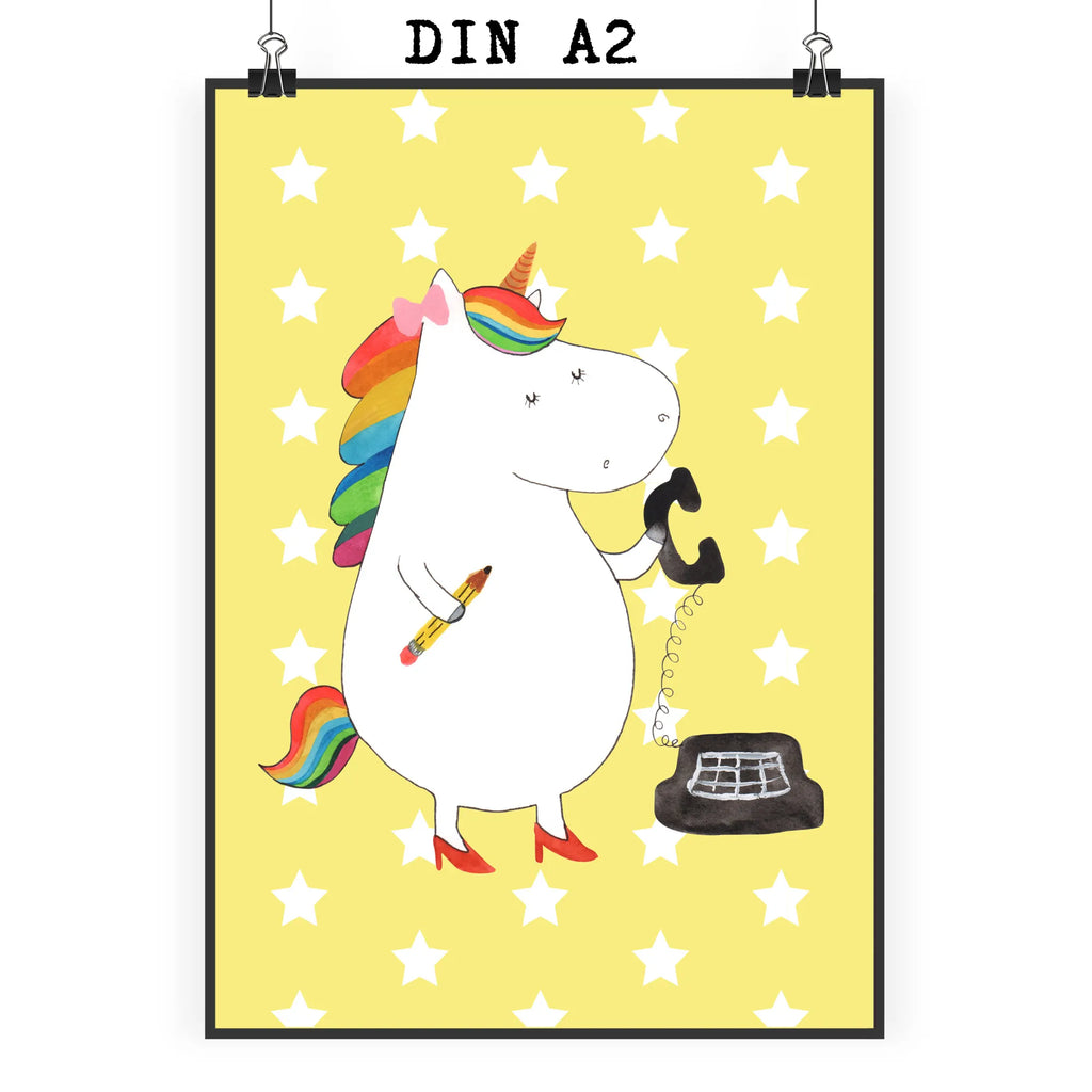 Plakat Jednorożec sekretarka wanddeko, typografie poster, Plakat, wanddruck, grafikposter, Wandschmuck, kunstdruck poster, Wanddeko Bild, Posterdruck, Deko Bild, Panda Poster, kunstposter, Designposter, Design Poster, Bild, Kunstdruck, Wandposter, Wandbild, Wanddekoration, Deko Poster, Poster, wandkunst, Mr. & Mrs. Panda Poster, drucke, Unicorn, Einhorn, Einhörner, Einhorn Deko, Steuerbüro, Bürohilfe, Steuerkanzlei, Bürokraft, Rechtsanwältin, Büro, Rechtsanwaltsgehilfin, Sekretärin