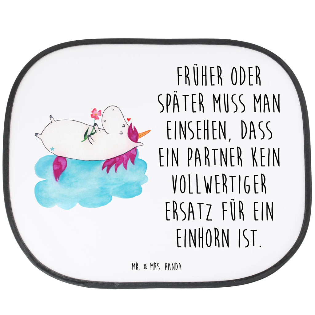 Osłona przeciwsłoneczna do samochodu Jednorożec Zakochany Jednorożec, jednorożce, dekoracje jednorożca, jednorożec