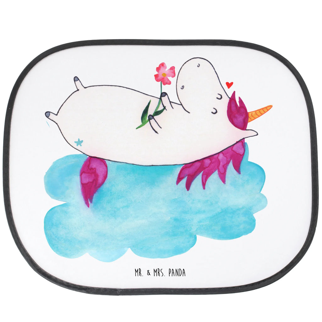 Osłona przeciwsłoneczna do samochodu Jednorożec Zakochany Jednorożec, jednorożce, dekoracje jednorożca, jednorożec