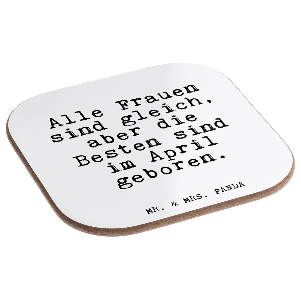 Square coaster Alle Frauen sind gleich,... gift, glass coasters, Coasters, presents, party, gifts, breakfast, saying, sayings, funny, wisdom, quotes, Glizzer Spell Proverbs Wisdom Quotes Funny Wisdom Words