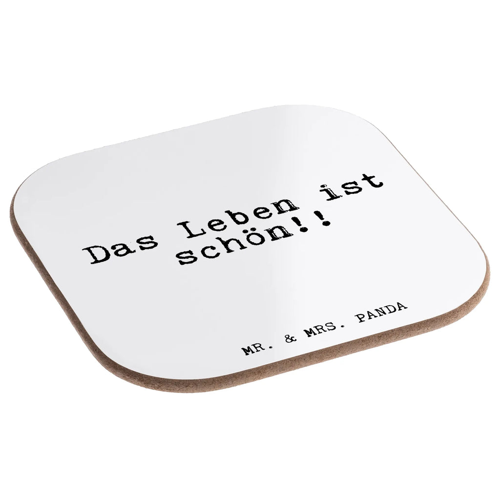 Podkładka Das Leben ist schön!!... Przysłowie, przysłowia, zabawne przysłowia, mądrości, cytaty, prezenty z przysłowiami