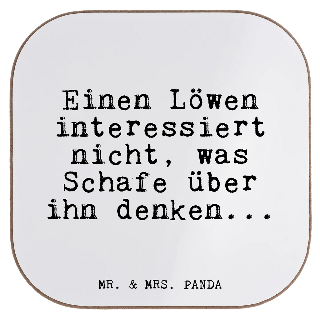 Quadratische Untersetzer Fun Talk Einen Löwen interessiert nicht, was Schafe über ihn denken... Glasuntersetzer, Untersetzer, Holzuntersetzer, Untersetzer Holz, Korkuntersetzer, Bierdeckel, Untersetzer für Gläser, Untersetzer Gläser, Tassen Untersetzer, Getränkeuntersetzer, Untersetzer Design, Untersetzer aus Holz, Spruch, Sprüche, lustige Sprüche, Weisheiten, Zitate, Spruch Geschenke, Glizer Spruch Sprüche Weisheiten Zitate Lustig Weisheit Worte