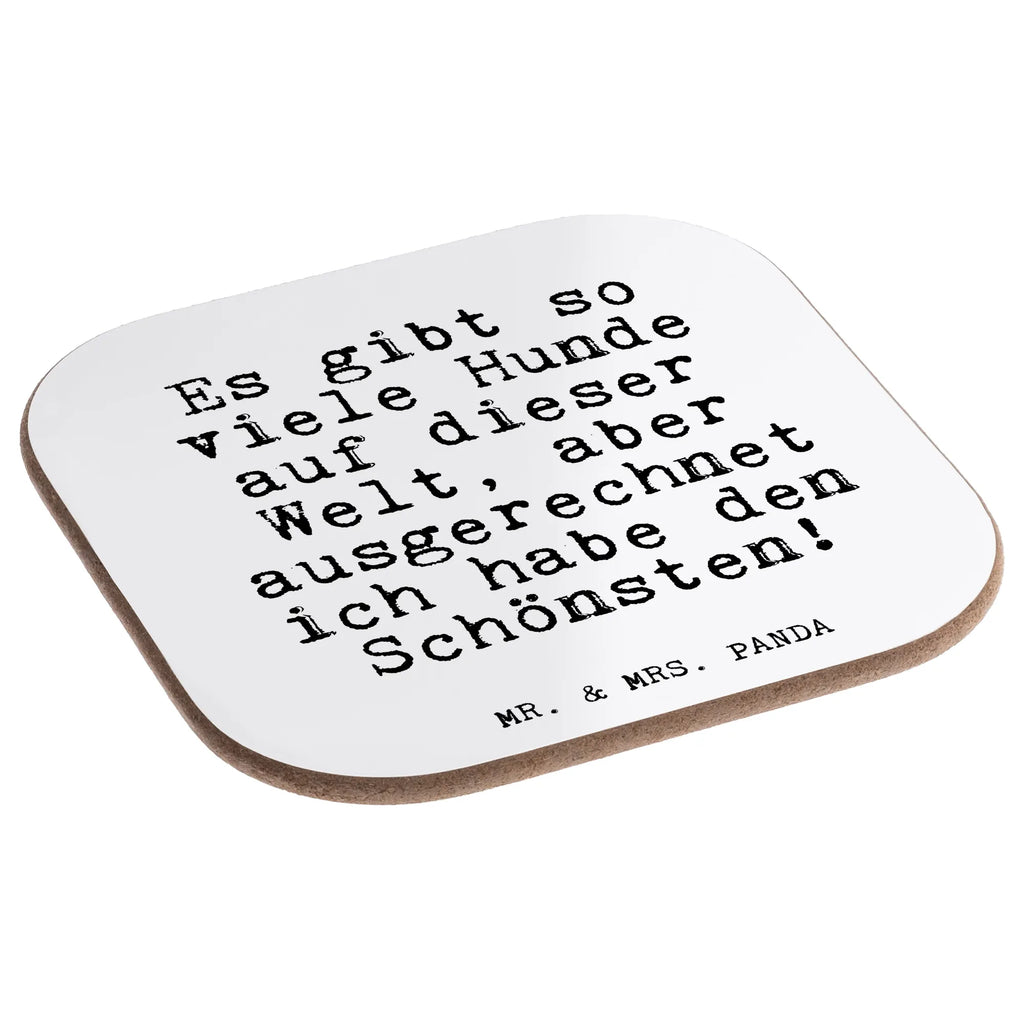 Square coaster Es gibt so viele... party, breakfast, Coasters, gifts, presents, gift, glass coasters, saying, sayings, funny, wisdom, quotes, Glizzer Spell Proverbs Wisdom Quotes Funny Wisdom Words