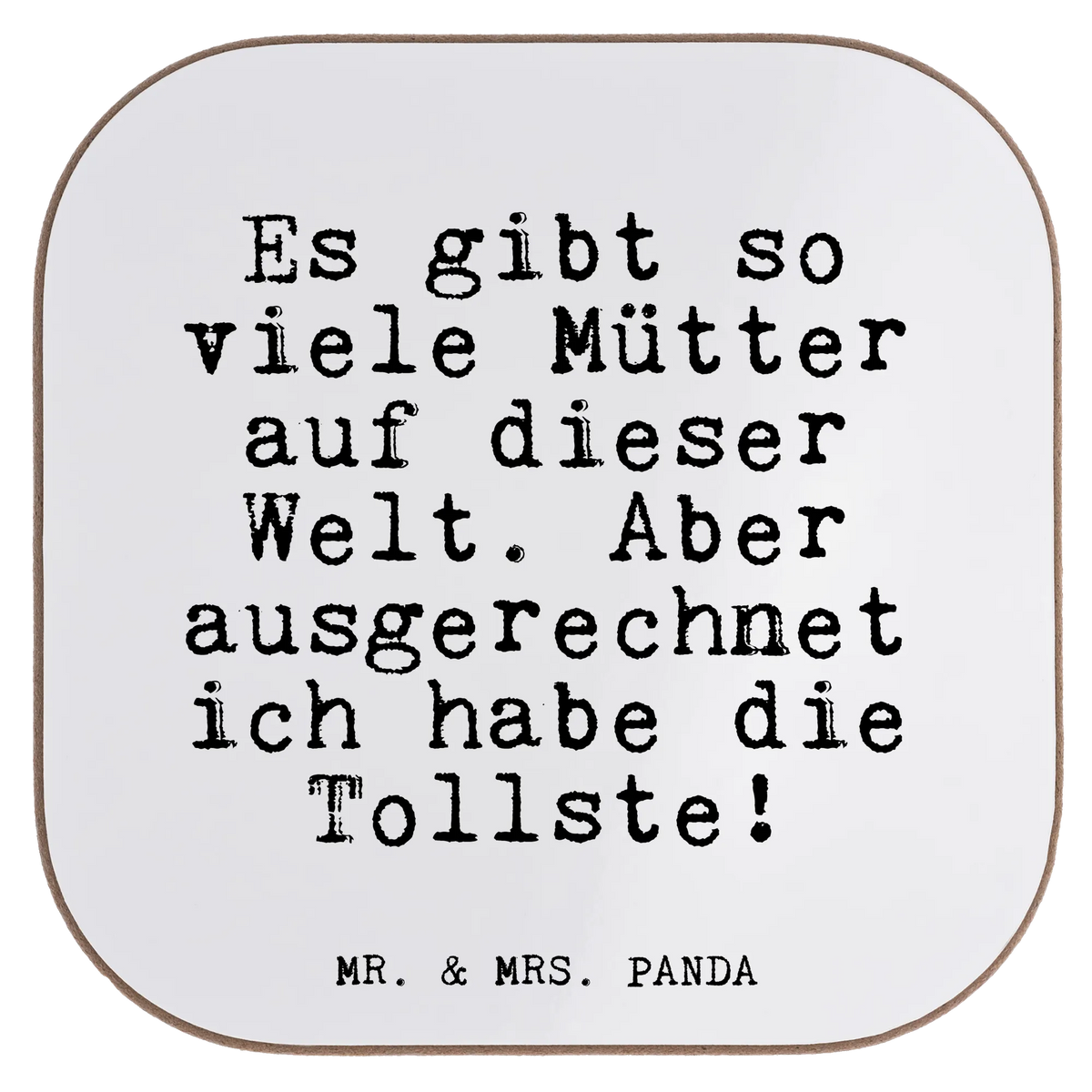 Square coaster Es gibt so viele... breakfast, gifts, Coasters, party, gift, presents, glass coasters, saying, sayings, funny, wisdom, quotes, Glizzer Spell Proverbs Wisdom Quotes Funny Wisdom Words