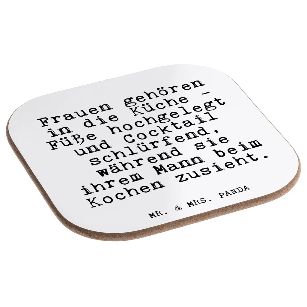 Square coaster Frauen gehören in die... glass coasters, Coasters, breakfast, gifts, gift, presents, party, saying, sayings, funny, wisdom, quotes, Glizzer Spell Proverbs Wisdom Quotes Funny Wisdom Words