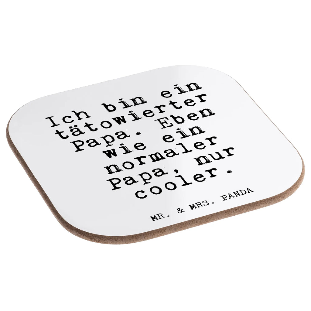 Podkładka Ich bin ein tätowierter... Przysłowie, przysłowia, zabawne przysłowia, mądrości, cytaty, prezenty z przysłowiami