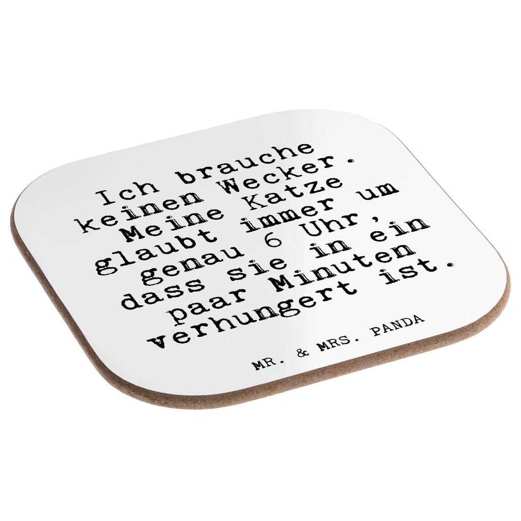 Quadratische Untersetzer Fun Talk Ich brauche keinen Wecker. Meine Katze glaubt immer um genau 6 Uhr, dass sie in ein paar Minuten verhungert ist. Tassen Untersetzer, Glasuntersetzer, Korkuntersetzer, Untersetzer aus Holz, Untersetzer, Untersetzer für Gläser, Getränkeuntersetzer, Untersetzer Gläser, Holzuntersetzer, Untersetzer Holz, Bierdeckel, Untersetzer Design, Spruch, Sprüche, lustige Sprüche, Weisheiten, Zitate, Spruch Geschenke, Glizer Spruch Sprüche Weisheiten Zitate Lustig Weisheit Worte