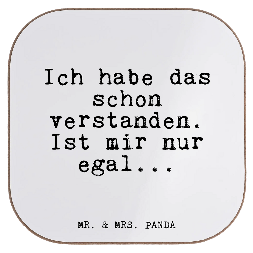 Podkładka Ich habe das schon... Przysłowie, przysłowia, zabawne przysłowia, mądrości, cytaty, prezenty z przysłowiami