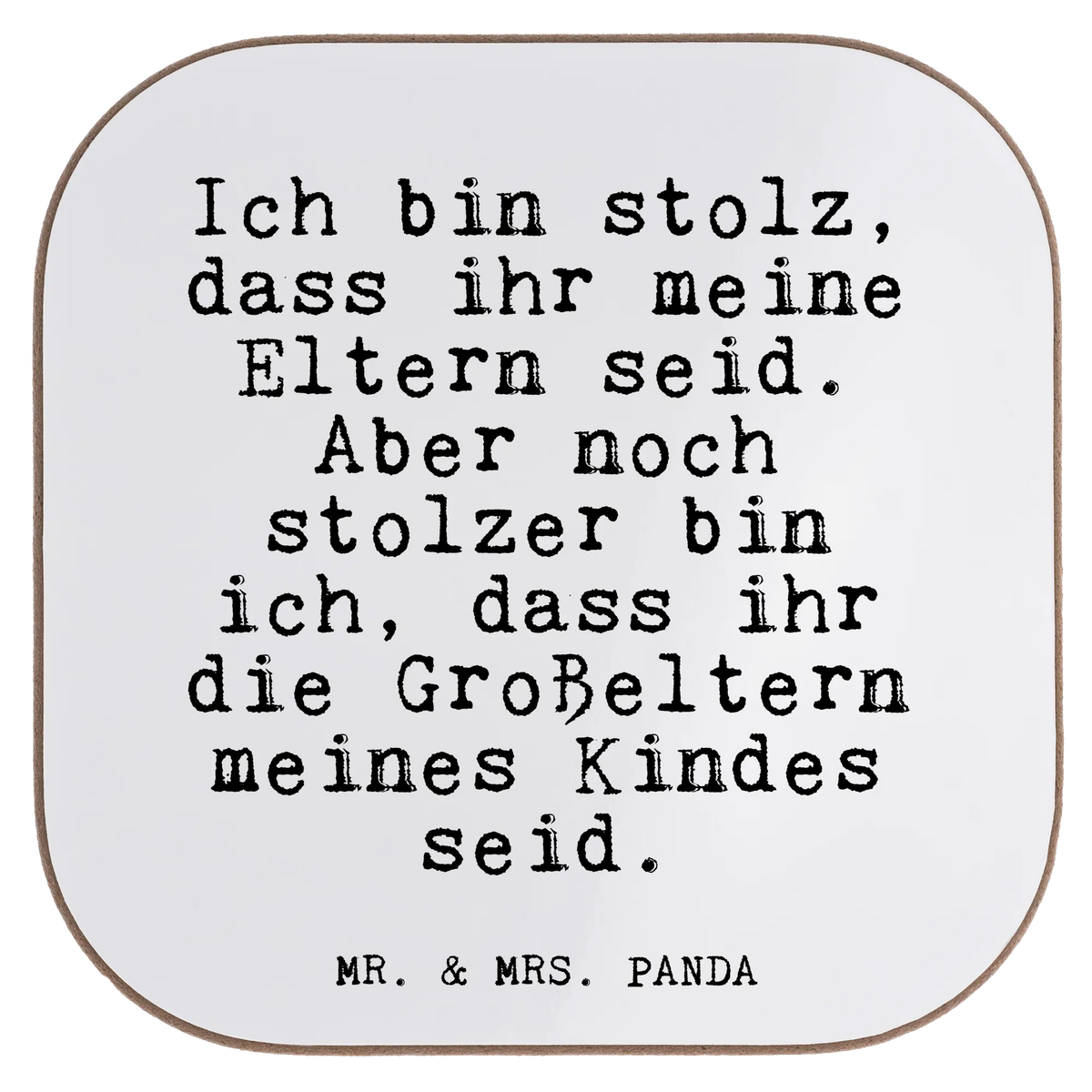 Square coaster Ich bin stolz, dass... gifts, Coasters, gift, glass coasters, party, breakfast, presents, saying, sayings, funny, wisdom, quotes, Glizzer Spell Proverbs Wisdom Quotes Funny Wisdom Words