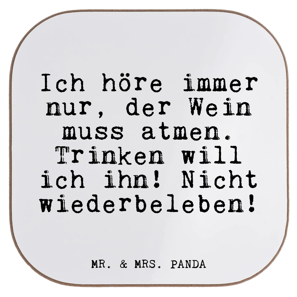 Square coaster Ich höre immer nur,... glass coasters, presents, gift, Coasters, breakfast, party, gifts, saying, sayings, funny, wisdom, quotes, Glizzer Spell Proverbs Wisdom Quotes Funny Wisdom Words