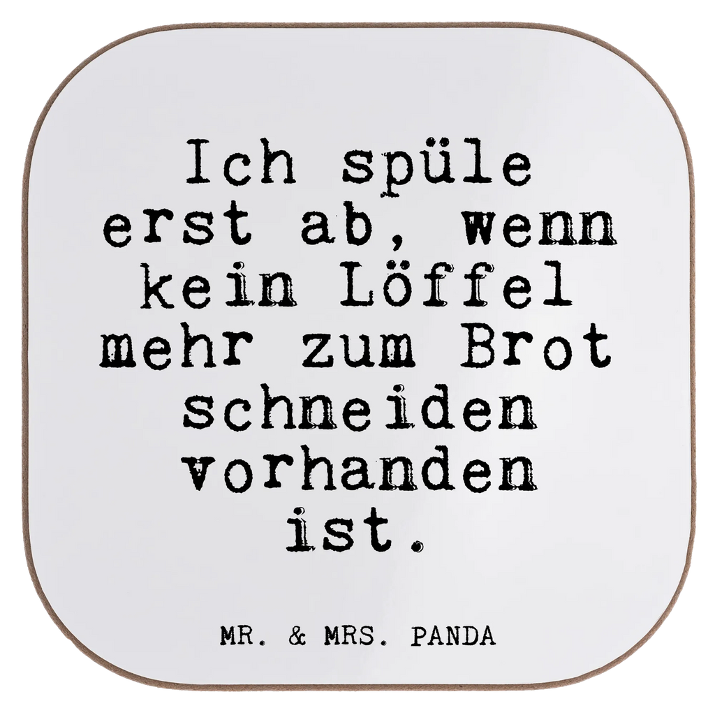 Podkładka Ich spüle erst ab,... Przysłowie, przysłowia, zabawne przysłowia, mądrości, cytaty, prezenty z przysłowiami