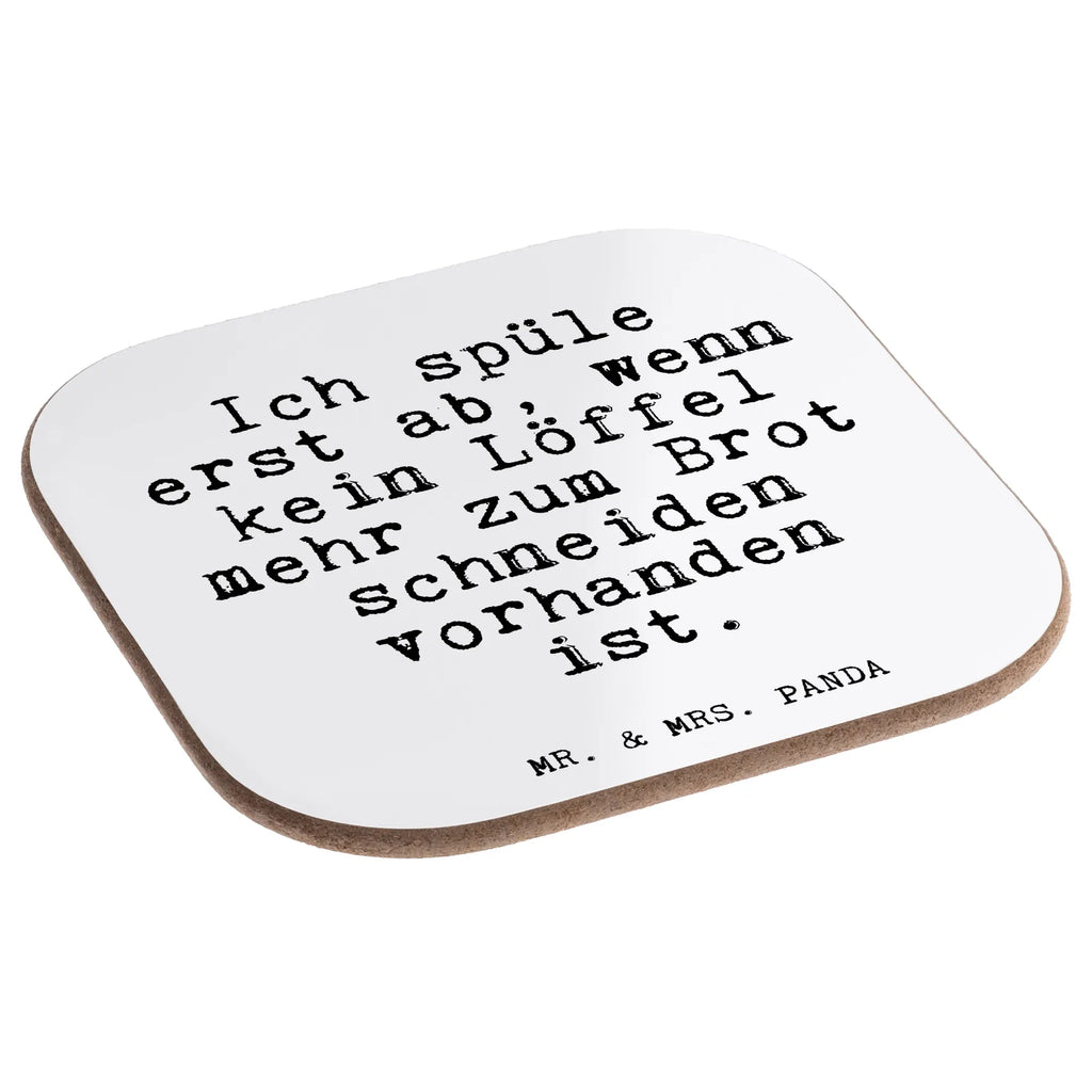 Podkładka Ich spüle erst ab,... Przysłowie, przysłowia, zabawne przysłowia, mądrości, cytaty, prezenty z przysłowiami